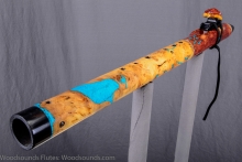 Red Mallee Burl Native American Flute, Minor, Low D-3, #K40H (6)